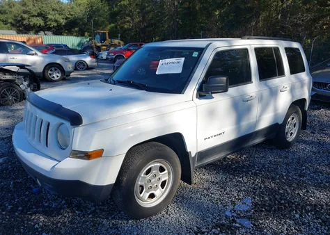 2014 Jeep Patriot Sport из США, поврежденный, VIN 1C4NJPBA1ED626917